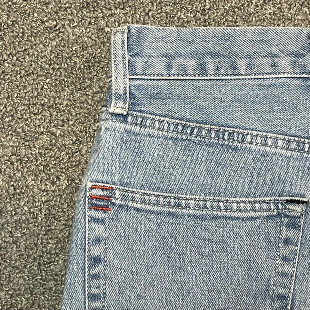 BDG Urban Outfitters High Rise Baggy Jeans Womens 25 Blue Denim Distressed - Picture 12 of 14